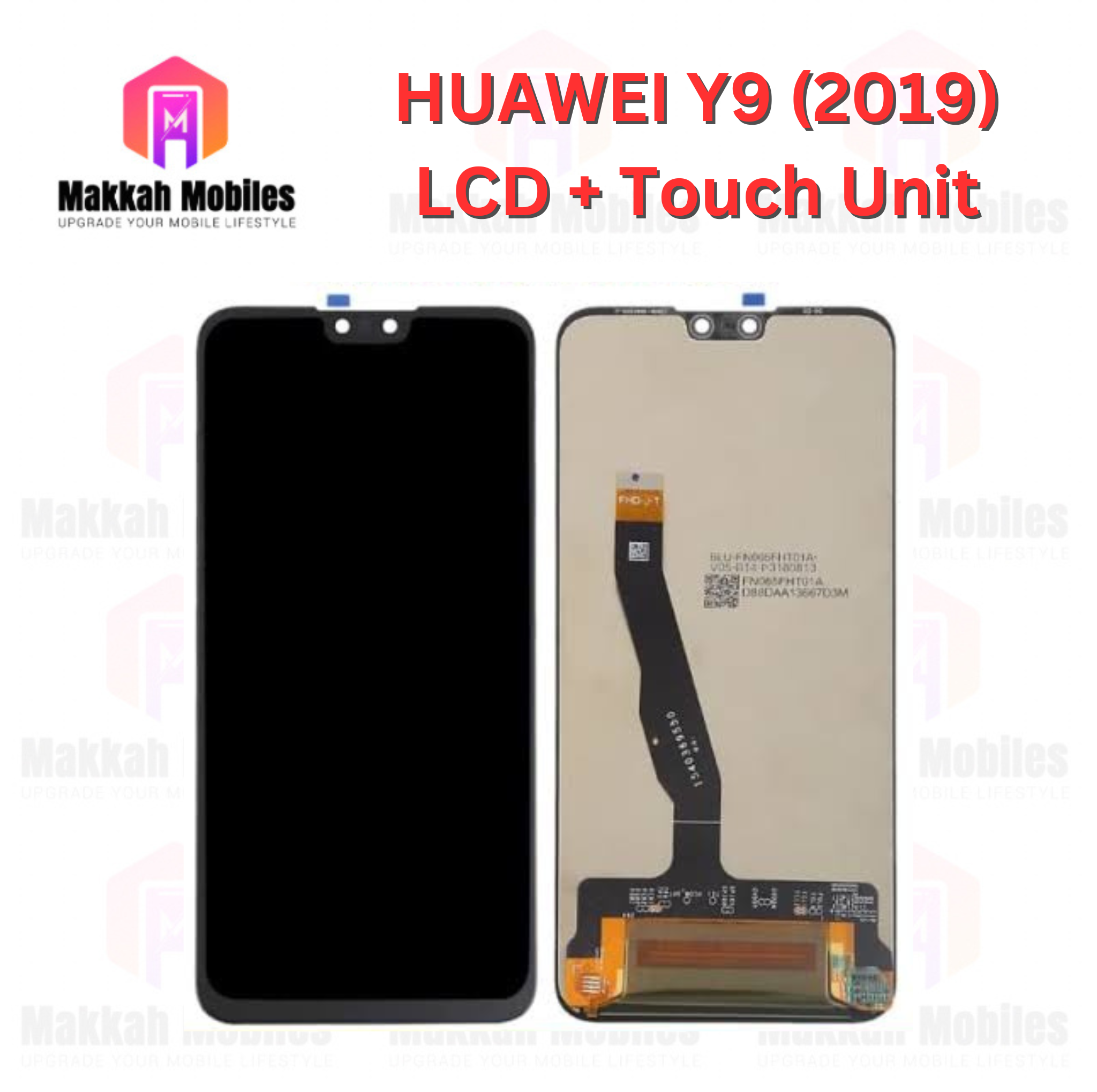 Huawei Y9 LCD + Touch Complete Panel Unit Replacement