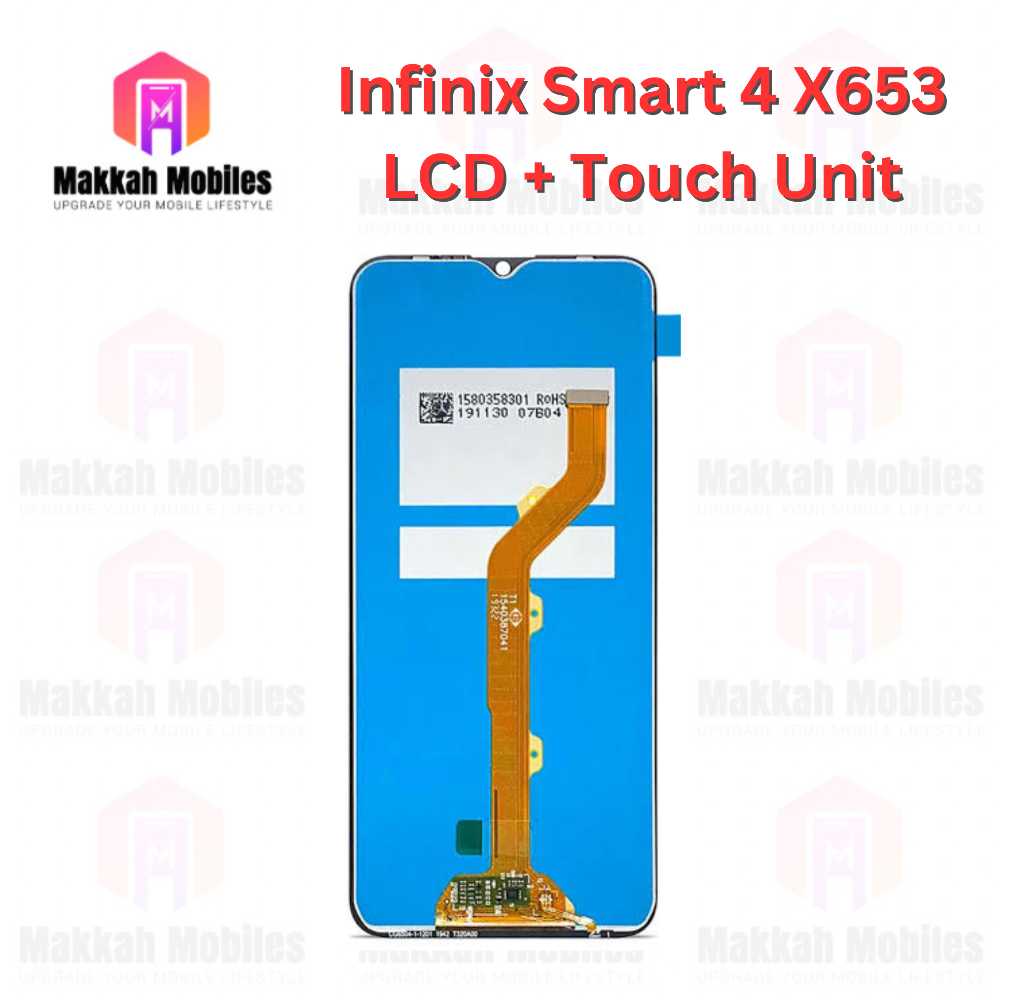 Infinix Smart 4 X653 LCD + Touch Complete Panel Unit