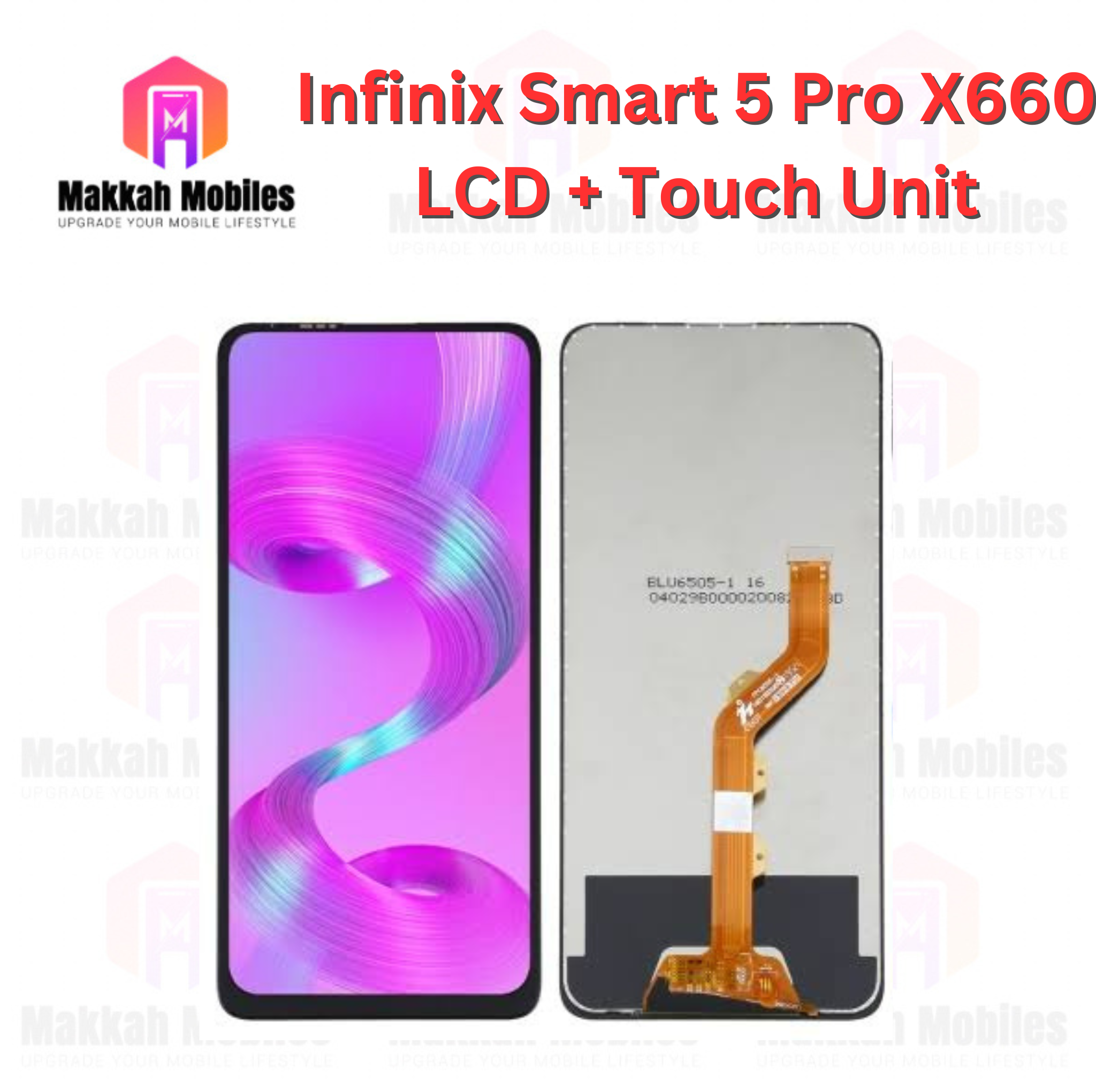 Infinix Smart 5 Pro LCD + Touch Complete Panel Unit