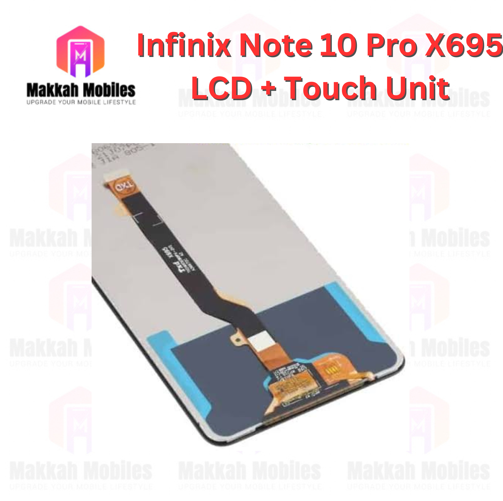 Infinix Note 10 Pro X695 LCD + Touch Complete Panel Unit