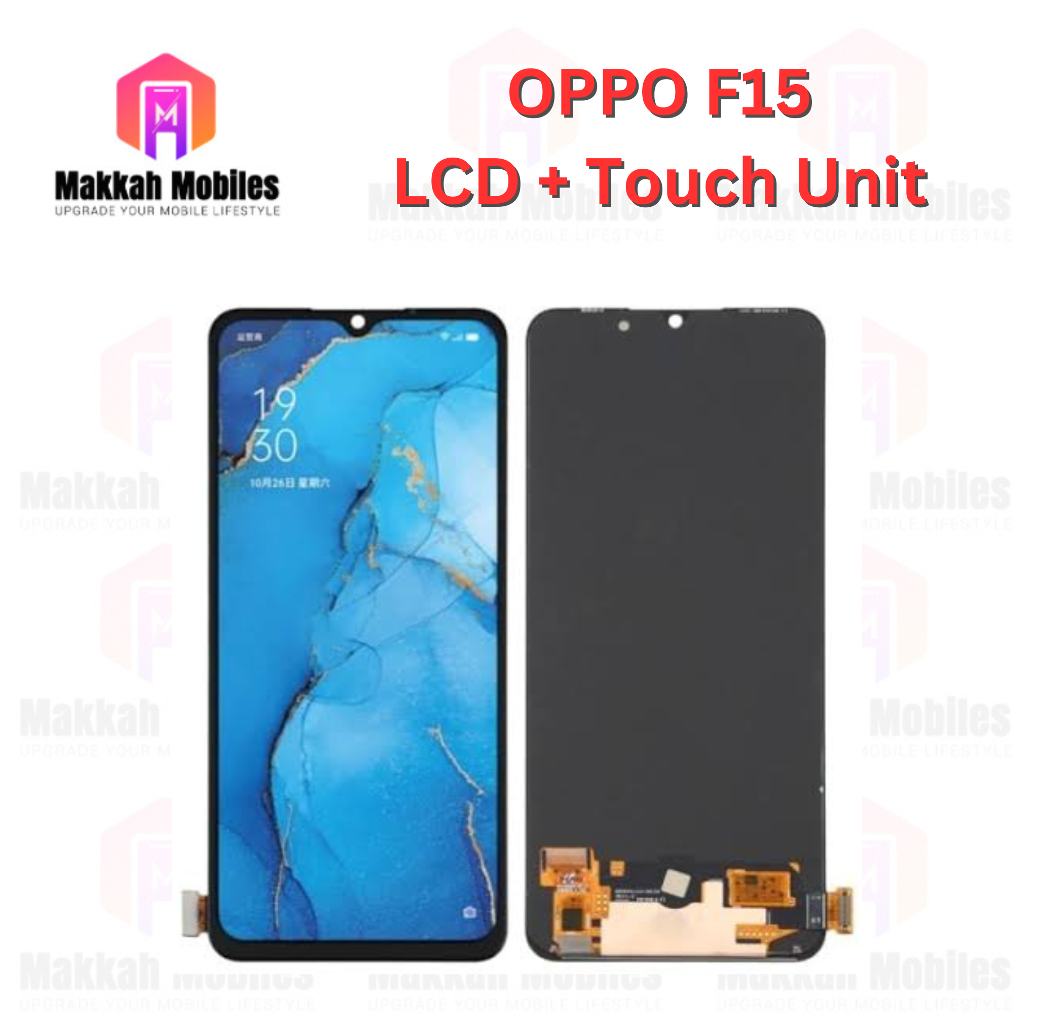 Oppo F15 LCD + Touch Complete Panel Unit