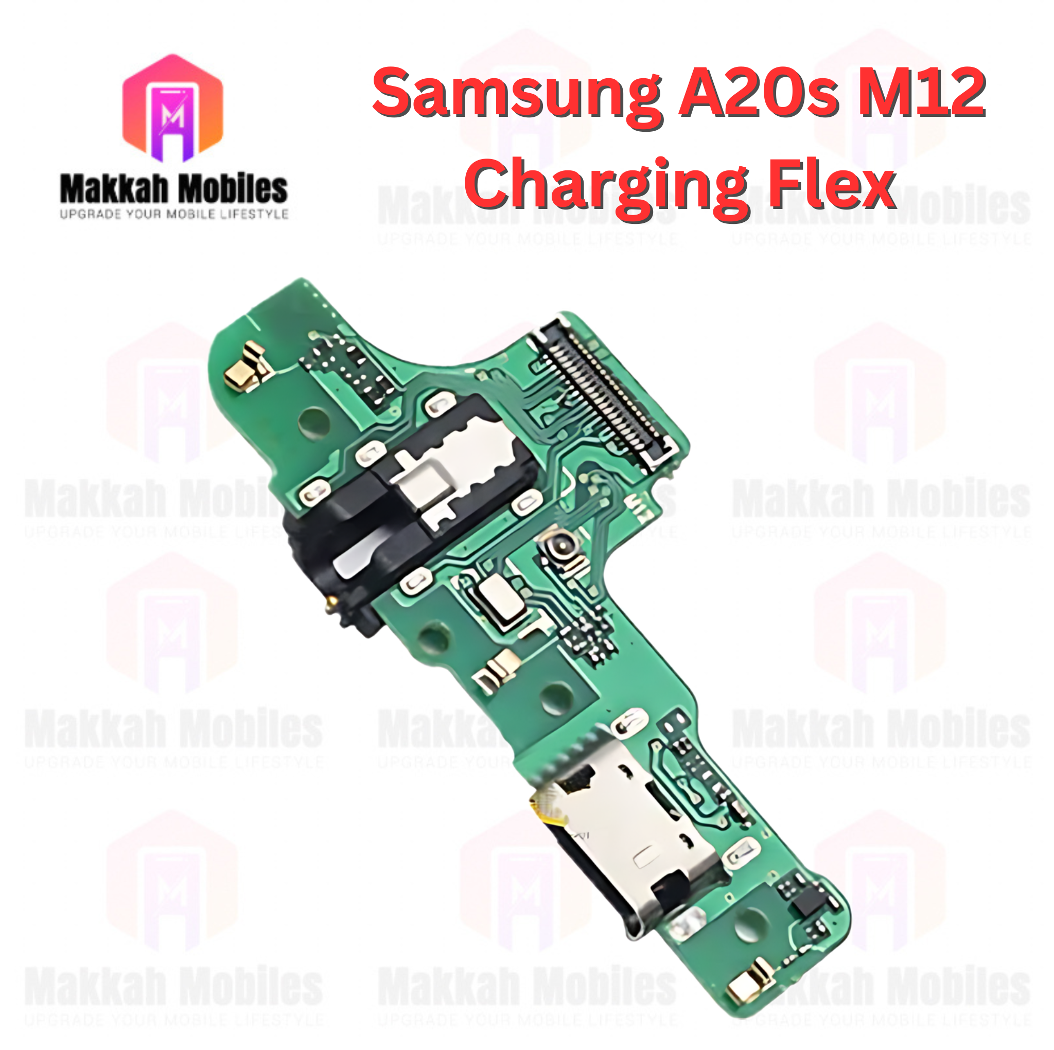 Samsung A20s M12 M14 Charging Flex Original Port Board Replacement