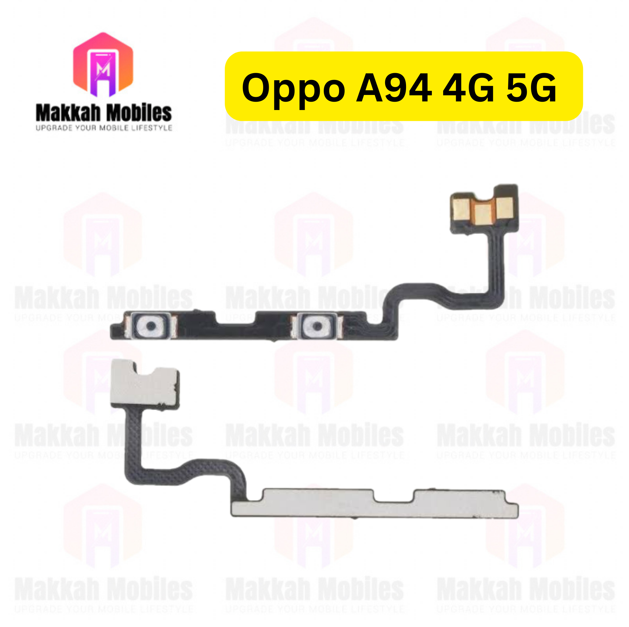 Oppo A94 Power Button On Off Strip Volume Flex