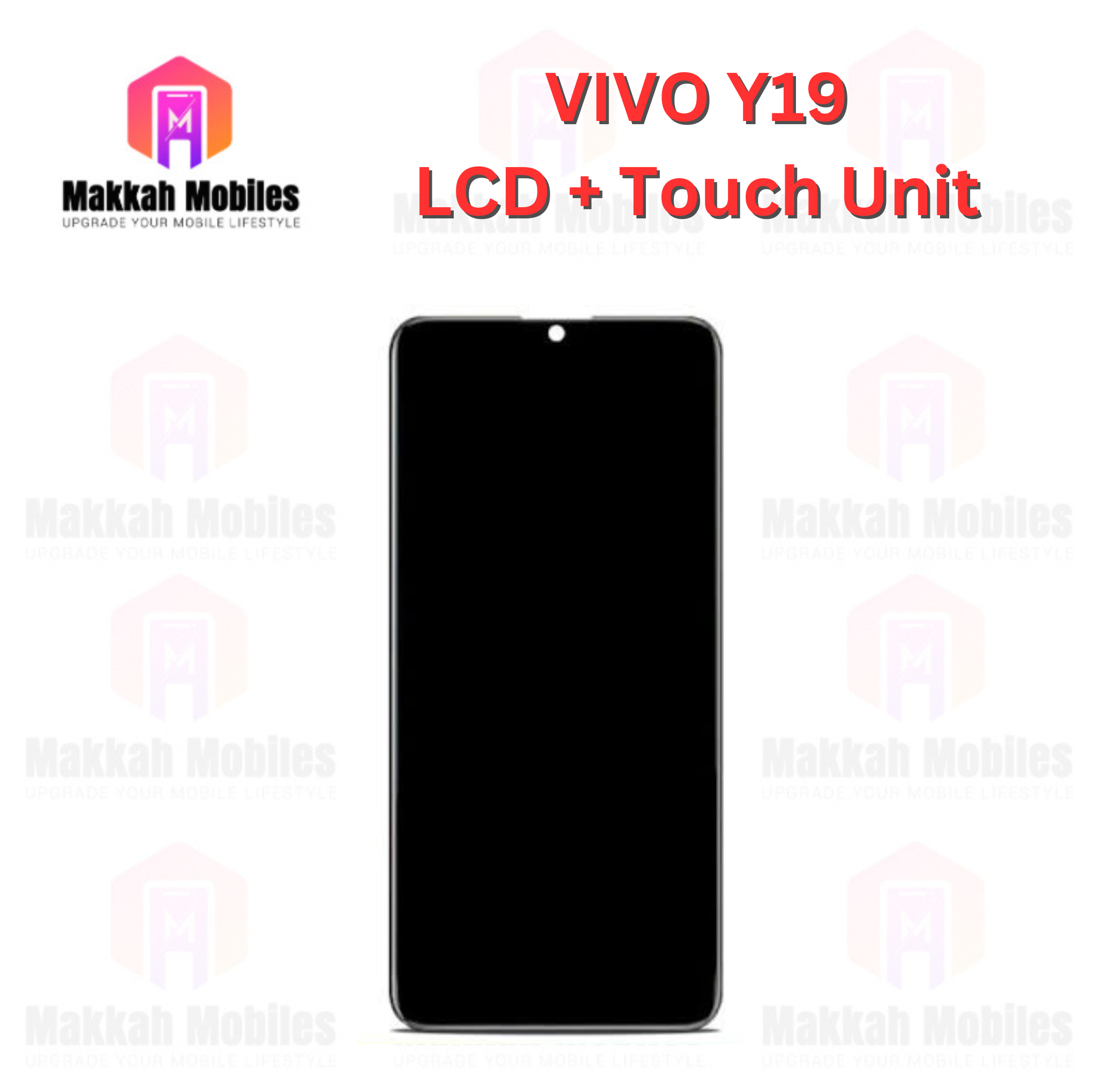 Vivo Y19 LCD + Touch Complete panel unit