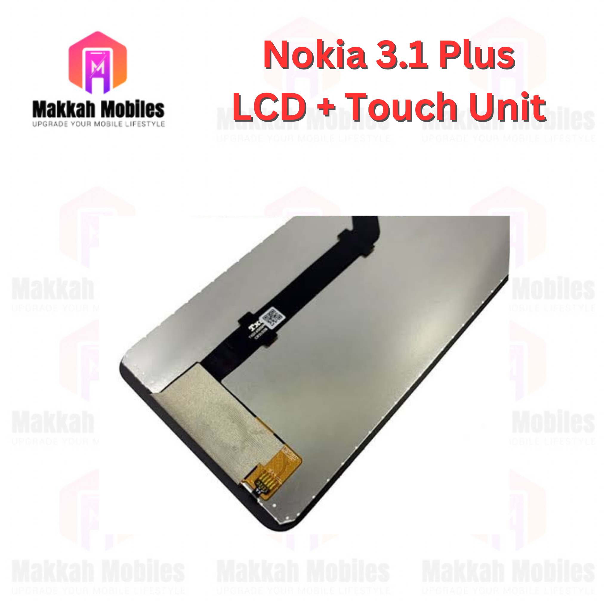 Nokia 3.1 Plus LCD + Touch Complete Panel Unit