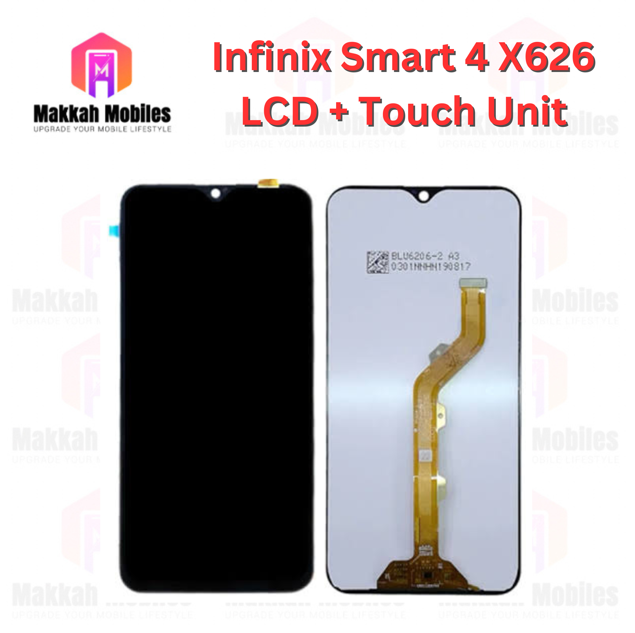 Infinix Smart 4 X626 LCD + Touch Complete Panel Unit