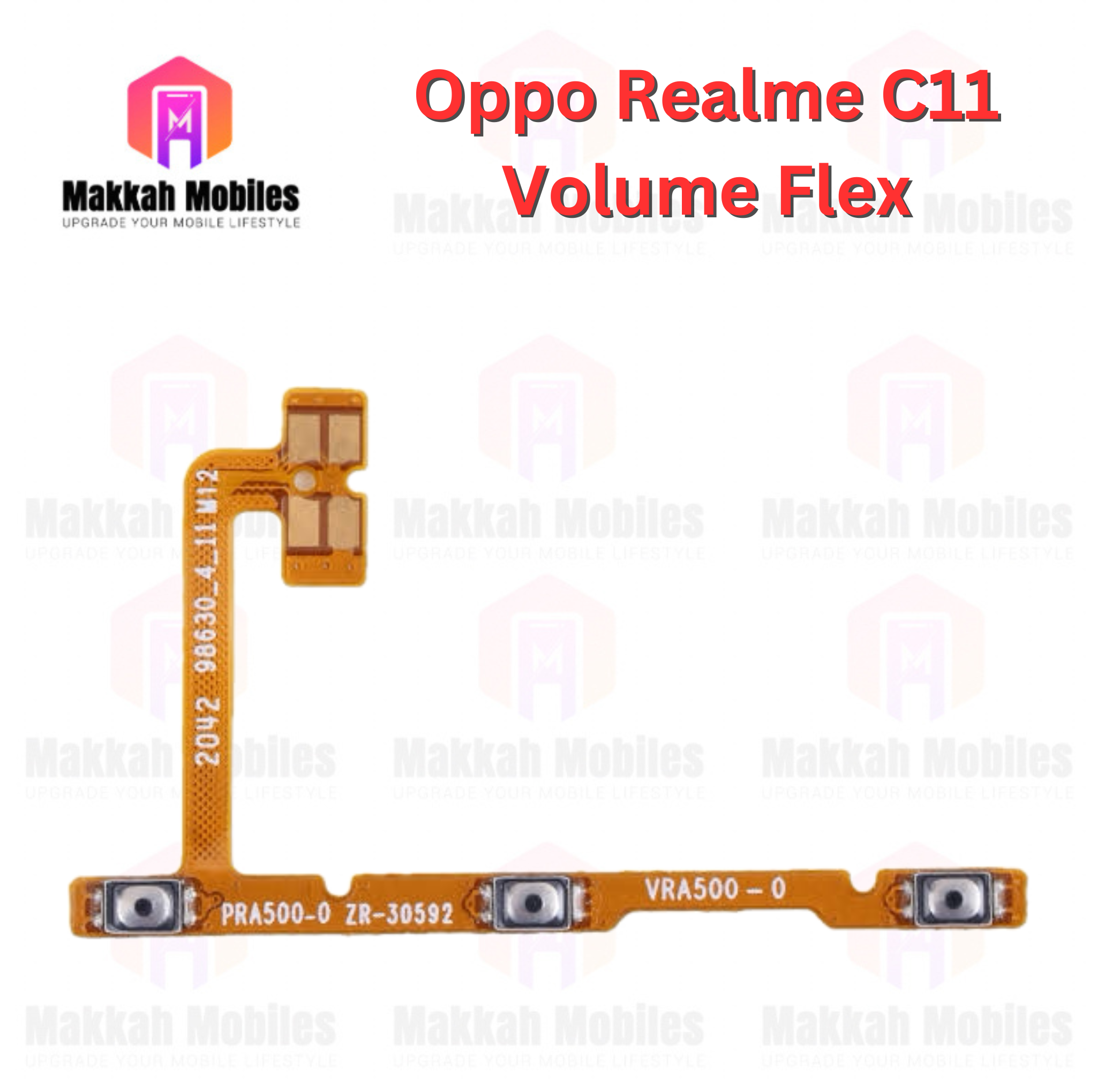 Oppo Realme C11 Volume Button Flex Power On Off Strip Replacement