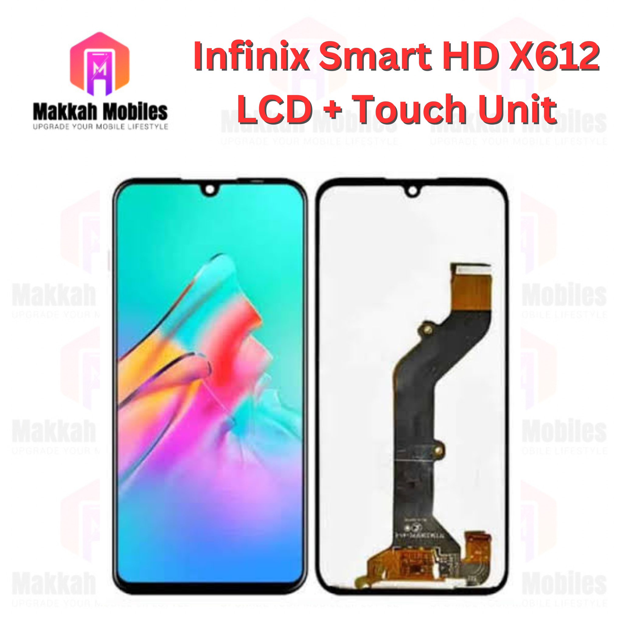 Infinix Smart HD X612 LCD + Touch Complete Panel Unit