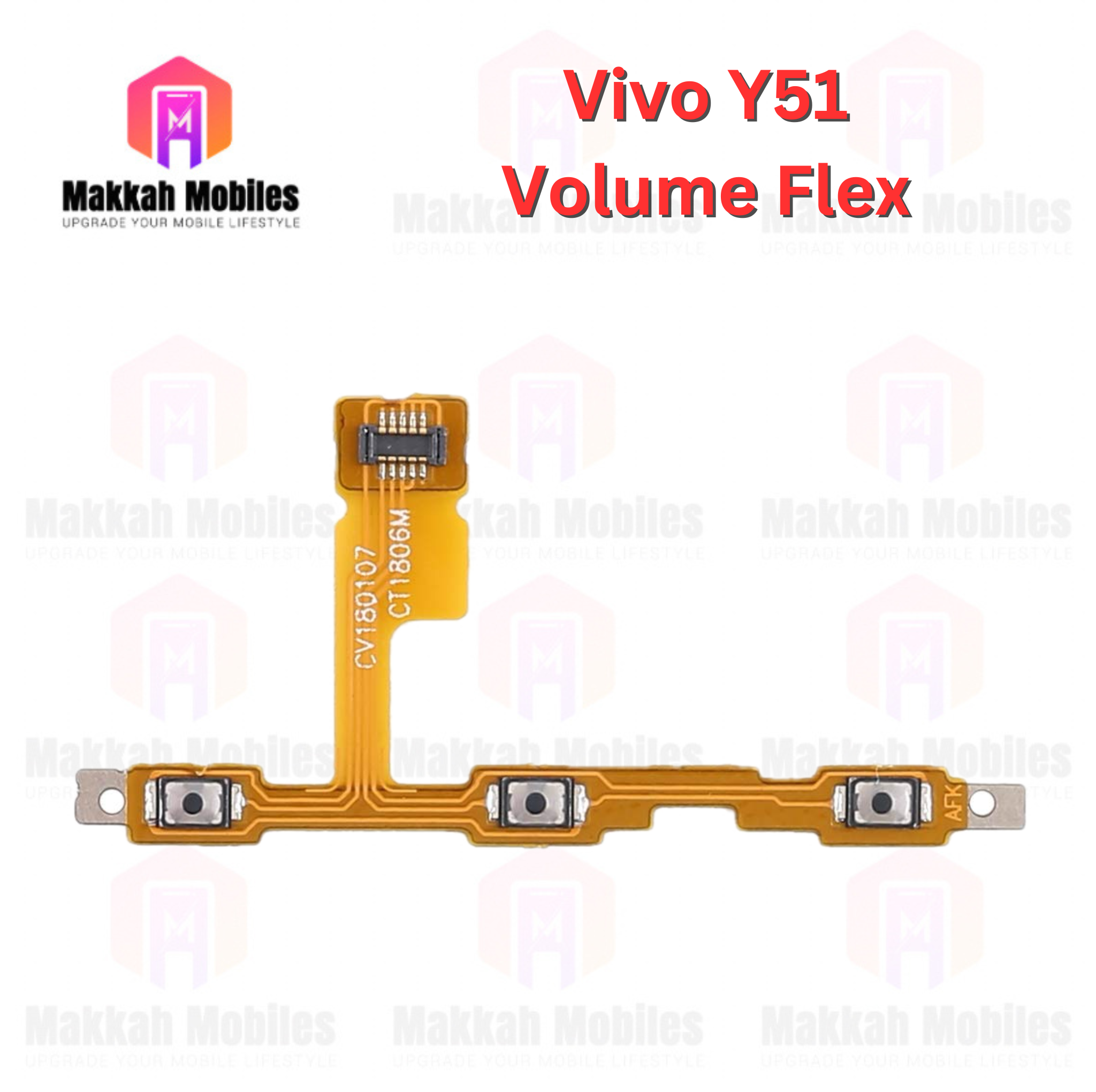 Vivo Y51 Volume Button Flex Power Button Strip Replacement