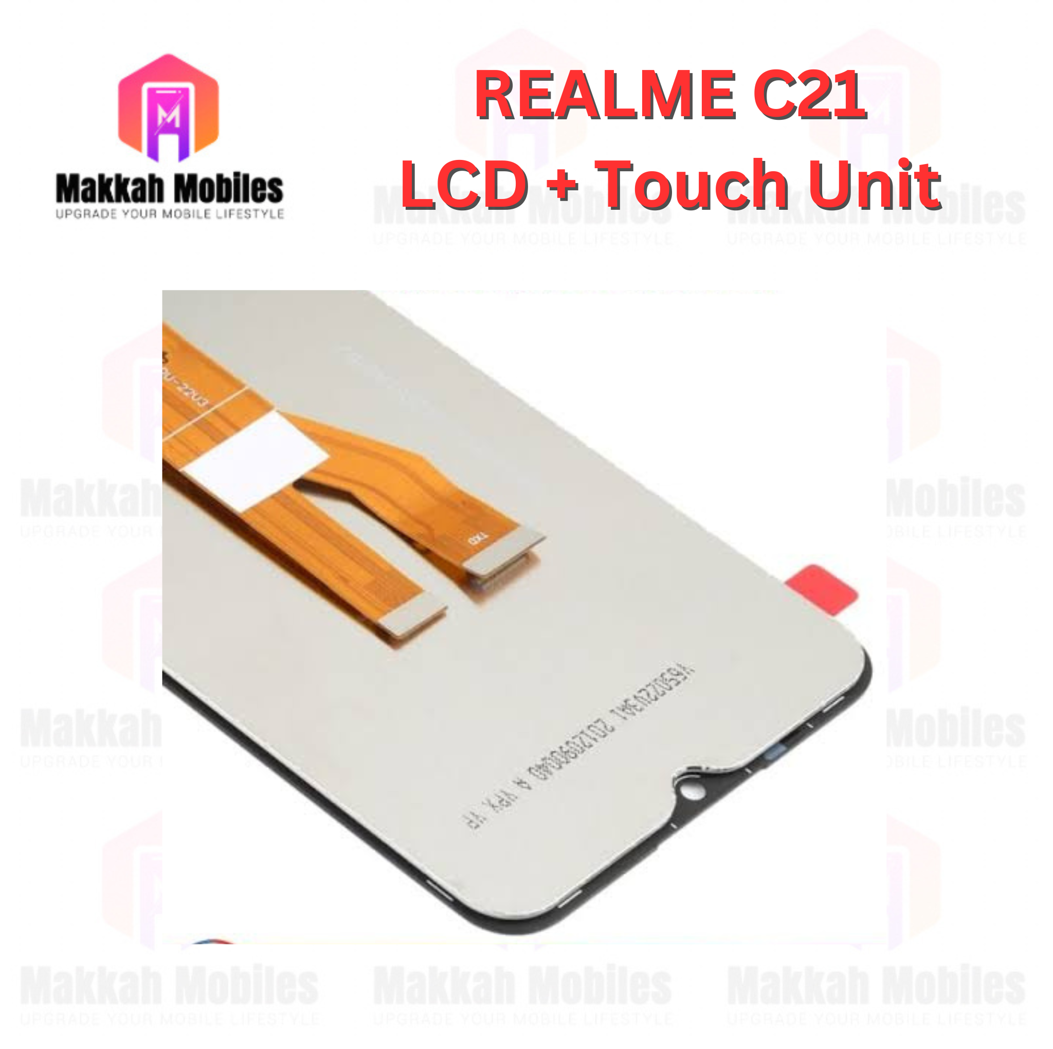 Realme C21 LCD + Touch Complete Panel Unit